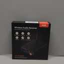 Bluetooth 6.0 Receiver, Bluetooth Audio Adapter with 3.5mm AUX RCA Cable, Wireless Audio Receive Old Stereo/Home Speakers/Wired Headphones/Home Audio Music Streaming Stereo System (Black)