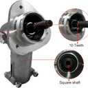 P021046670 Trimmer Gear Head Replacement for Echo SRM-225 SRM-225i SRM-2620 SRM-3020 SRM-225U SRM-266U SRM-280U String Trimmer/Brushcutter Weed Eater Brush Cutter Part No. P021008182