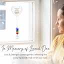 Glass Ornament Suncatcher - an Important Part of My Story - Thank You Gift - Motivational Gifts - Positive Keepsake - Encouragement Xmas Birthday Mother's Day for Men Women