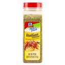 McCormick Italian Seasoning, Blend of Marjoram, Thyme, Rosemary, Sage, Savory, Oregano, and Basil, For Creating Memorable Flavor While Cooking or Dining, For Pizza, Salad, Veggies & More, 6.25 oz (EXP 07/13/28)