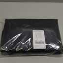 NICETOWN Black Blackout Curtain Blinds - Solid Thermal Insulated Window Treatment Blackout Drapes/Draperies for Bedroom (2 Panels, 42 inches Wide by 63 inches Long, Black)