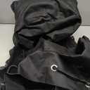 Fitdom Heavy Duty XL Soccer Mesh Equipment Ball Bag w/Adjustable Backpack Shoulder Strap Design for Coach. 2 Different Size Front Pockets for Sporting Accessories.