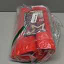 ZOBER 9 Ft Large Christmas Tree Storage Bag - Fits 9 Ft Artificial Trees - Plastic, Waterproof Christmas Tree Bag For Storage Box For Xmas - Strong, Durable Handles - Label Card Slot - Red