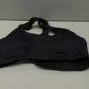 RUNNING GIRL Sports Bra for Women, Criss-Cross Back Padded Strappy Sports Bras Medium Support Yoga Bra with Removable Cups A-Black 2XL