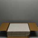 Spampur Peg Board, 8 Pack Metal Pegboard Panels with 50 Hooks, White Pegboards Wall Organizer, Peg Board for Walls Home, Garage Tool Storage, Office Organization, Craft Room,Christmas Gifts (16x12"- 8 Pcs)