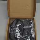 NDakter Bike Lock, 5 Digit Combination Heavy Duty Anti Theft Bicycle Chain Lock, 2.62/3.2/4.27/5/6Ft Long, High Security Resettable, Suitable for Bike, Scooter, Door, Gate, Fence-4/6mm Thick (Black)