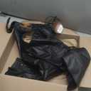 Milwaukee Leather LKM5725 Women's Braided Black Premium Leather Motorcycle Rider Chaps (4)