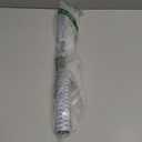 VELIMAX 1/2-Inch Reeded Glass Window Film, Frosted Reeds Window Film, Window Privacy Film, 3D Window Decals Non Adhesive for Bathroom Living Room Office, 17.7x78.7 inches