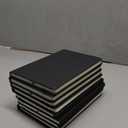 ViVin Lined Journal Notebooks for Work, 192 Pages, Medium 5.5 x 8.3 inch, College Ruled, A5 Hardcover Journaling Notebooks for Writing, 8 Pack Bulk,Black