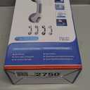 TAILI Shower Grab Bar, 2 Pack 12 Inch Suction Grab Bars for Bathtubs and Showers for Elderly, Shower Handle for Seniors Bathroom Safety Grip, No Drilling Removable, Grey