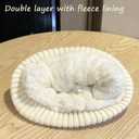 Womens Winter Knitted Beanie Hat Knit Warm Fleece Lined Beanie Knit Chunky Womens Snow Cap (Beige)