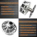 Primary & Secondary Clutch with Puller Tool, Compatible with 2016-2022 Polaris RZR 900/RZR S 900/RZR 4 900/RZR 900 XC/RZR S4 900