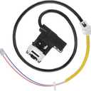 Dreyoo Replacement for W11307244 Washer Lid Lock Switch Washer Door Latch Assembly, Lid Lock Compatible with MVWX655DW1 NTW4516FW3 RTW4516FW1 MVWC565FW1 WTW5000DW1 Maytag Kenmor Crosley Inglis Roper