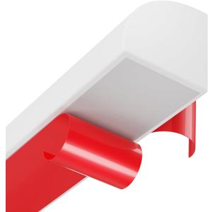 Flexible Quarter Round Molding, Peel and Stick, Corner Molding Trim, Waterproof Rubber Edge Molding Quadrilateral Trim for Wall Corner Countertops, 0.7×0.7 (White, 158Inch)