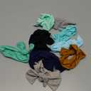 jollybows 20pcs Baby Girls Nylon Headbands Turban Hair Bows Hair Band Elastic Hair Accessories for Kids Toddlers Infants Newborn (20 Count (Pack of 1), 1-Light Multi-colored)