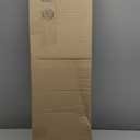 Frameless Shower Door Bottom Seal Strip for 3/8" (10mm) Thick Shower Glass, 36" Long Shower Sweep with Drip Rail, Vinyl Material, Clear - Stop Shower Leaks and Create a Water Barrier