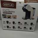 KOTLIE Hot&Cold brewing Single Serve Coffee Maker for K*eurig K*cup, Small Espresso Coffee Machine for D*olce G*usto/N*es Original/Ground Coffee/44mm ESE,Adjustable TEMP&Water Volume, 1L Water Tank