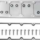 LS Gen 4 (IV) Valley Cover Plate Kit Non AFM DOD Block Off Plate Compatible with Chevy Silverado Express Tahoe Suburban Trailblazer GMC Sierra Savana Yukon Cadillac Escalade H3 Replace 12598832