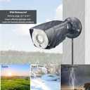 4CH 1080P Wired Security Camera System, CCTV DVR w/500GB HDD, 2 x Home Surveillance IP66 Waterproof Metal Security Cameras with Motion Detection, Remote Access, 24-7 Recording