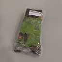 2 x I'D RATHER BE CHASING Funny Mens Socks, Hunting & Fishing Gifts for Men, Fun Hunt Fish Crew Sock, Hunters Fishermen Gift (Green)