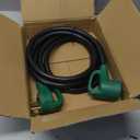 STRIGHT 10FT RV Extension Cord 30 Amp, RV Power Extension Cord NEMA TT-30P Male to TT-30R Female Heavy Duty 10 Gauge STW 3-Wire for RV Trailer Campers 125V, 3750W, ETL Listed (10FT 30AMP), Green Plug