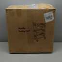 Mobile Medical Trolley Cart Portable 3-Tier Professional Cart 220 Lbs Load Utility Carts for Ultrasound Scanner Esthetician Carts with Drawer Lockable Rolling Wheels for Hospital Dental Clinic Home