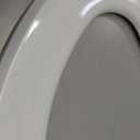 Mayfair Cassel Slow Close Toilet Seat, Easy Clean, Non Slip Premium Wood Seat, Easy Install, Made in USA, Elongated, White