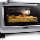 De'Longhi Digital Air Fry Convection Toaster Oven 14L Stainless Steel, Air Fry Oven, 9-in-1, Grills, Broils, Bakes, Roasts, Reheats, Keep Warm, Non-Stick, Scratch-Resistant Interior, 1800-Watts