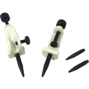 Taytools 468303 Compact Adjustable Trammel Head Set Beam Compass, Pencil Holders, Hardened Points