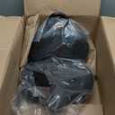 Noseless Bike Seat Cushion for Men & Women - Extra Padding & Comfort Wide Bicycle Seat, Oversized Comfortable Saddle for Peloton Bikes, Exercise Bikes, Electric Bikes, Cruiser Bikes (Backrest Black)