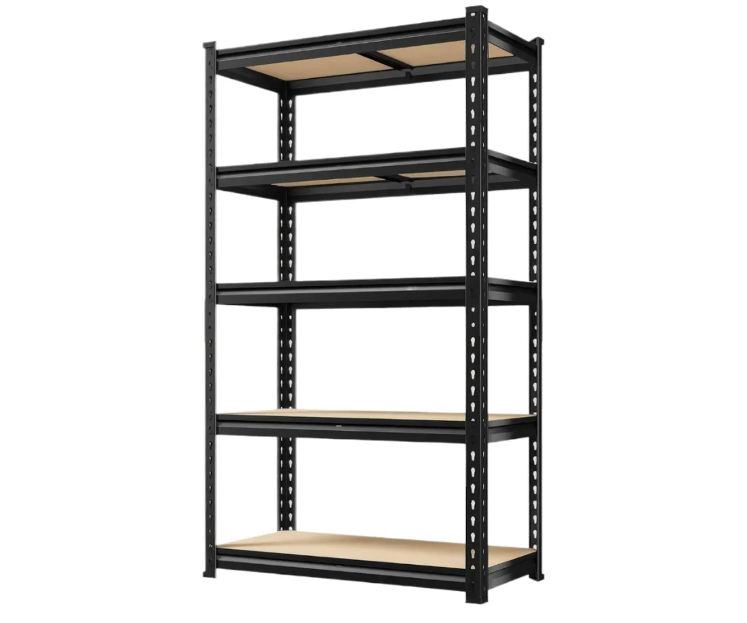 Heavy Duty Shelving Unit - 5 Tier 2000LB Capacity Metal Garage Storage Shelves for Organization, Adjustable Steel Rack for Garage, Closet, Pantry, Warehouse Model: RBZWJ5LW401