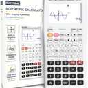 Scientific Calculator with Graphic Functions - Multiple Modes with Intuitive Interface - Perfect for Students of Beginner and Advanced Courses, High School or College (White)