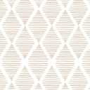 Yun-aeon 17.7" X 120" White and Beige Stripe Peel and Stick Wallpaper Modern Diamond Contact Paper Geometric Removable Wallpaper Self Adhesive Wall Paper for Bedroom Drawers Cabinets Decor Vinyl