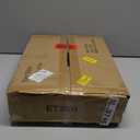 Side Table with Magazine Holder, Record Player Stand with LP Shelf, End Table for Living Room, Bedroom, or Bedside, Easy Assembly, 11" D x 16.9" W x 23.6" H, Black