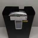 Bonsaii 12-Sheet Cross Cut Paper Shredder, 5.5 Gal Home Office Heavy Duty Shredder for Paper, Credit Card, Mail, Staples, with Transparent Window, High Security Level P-4 (C275-A)