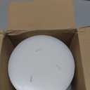 Large 3-Wick White Pillar Candle - 6x6 Inch Dripless & Smokeless Unscented Fat Candle, 120 Hour Long Burning Hand-Poured Thick Candle with Cotton Wicks