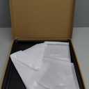 Yaetm 12x12 Square Picture Frame Matted to 5x7, Double Floating Ivory Mat, Black Photo Frame with Polished Tempered Glass for Wall Gallery, Home and Office, Wall Mounting, Single, Black