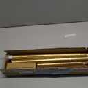 Gold Shower Curtain Rod 34-66 Inches(2.8-5.5ft) Never Rust Adjustable Shower Rod Spring Tension Non Slip No Drilling Shower Rods for Bathroom Garland Window