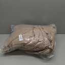 NICETOWN Sheer Linen Curtains for Windows 84 inch Length, (Burlap) Grommet Semi Balance Privacy & Light Vertical Flax Sheer Drapes for Bedroom/Living Room, W52 x L84, 2 Panels