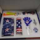 Soccer Fan Gear Set for 2026 World Tournament, Soccer Party Favors Kit with Flag,Scarf, Face Paint, Clapper, Horn&Glasses,Supporter Accessories for Game Day, Sports Event, Gift