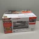 BLACK+DECKER Crisp 'N Bake Air Fry Countertop Convection Toaster Oven, Medium Capacity, 4-Slice, 5-in-1, Fits 9 Pizza, 30-Min Timer, Bake, Broil, Air Fry, Toast, Keep Warm, Stainless Steel