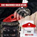 CNC Aluminum Saddle Bridge Spreader - Hip Pinch Eliminator for All-Day Comfort, Saddle Hunting & Tree Saddle Accessories