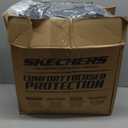 Skechers Memory Foam Car Seat Covers, Air Cool Mesh Thick Seat Covers, Airbag Compatible Car Seat Cover, Automotive Comfort Protection for Most Cars,Vans,Trucks, SUVs,Black (Full Set)