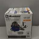 Koblenz WD-2L Portable Wet Dry Vacuum, 2-Gallon 2 PHP Suction Plus Blower Vacuum Cleaner for Liquids, Dust, Pet Hairs, 10' Reach, Ideal for Home, Car, Garage, Shop, Accessories Included, Blue/Black