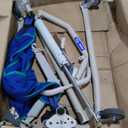 Invacare Painted Hydraulic Lift With Full Body R115 Mesh Sling | 450 Lbs. Weight Capacity | 9805P Model