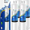 EXCELPURE RFC6600A Refrigerator Water Filter Replacement for EDR3RXD1, Everydrop Filter 3, 4396841, 4396710, Kenmore 46-9083,46-9030, 9030, 9083, KAD3RXD1, WHR3RXD1, 4PACK