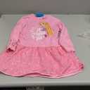 Disney Stitch Minnie Elsa Princess Sweatshirt Dress Toddler Girl Sequin Long Sleeve Pullover Clothes Fall Outfit 2-9 Years (4-5T, Pink)