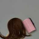 Clip in Bangs, 100% Real Human Hair Wispy Fake Bangs Hair Clip for Women Light Brown Natural Curtain Fringe with Temples Hairpieces for Daily Wear (Wispy Bangs, Light Brown)