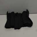 INNERSY Big Curvy Woman Cotton Underwear High Waist Briefs 5-Pack (Black), XL