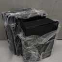 Fuyoooo Paper Organizer for Desk Stackable Plastic Paper Tray Office Organization and Storage 9.37 x 5.91 x 1.57 Inch Stacking File Rectangular Letter Tray for Office Desktop(Black,4 Pcs)